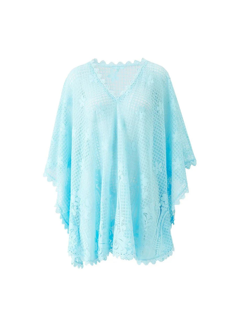 Tunic Melissa Odabash Josie Lace Tunic Sky O/S / Sky Apoella