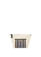 Vanity Cases APOELLA Riviera Canvas Vanity Case Striped O/S / Ivory Apoella