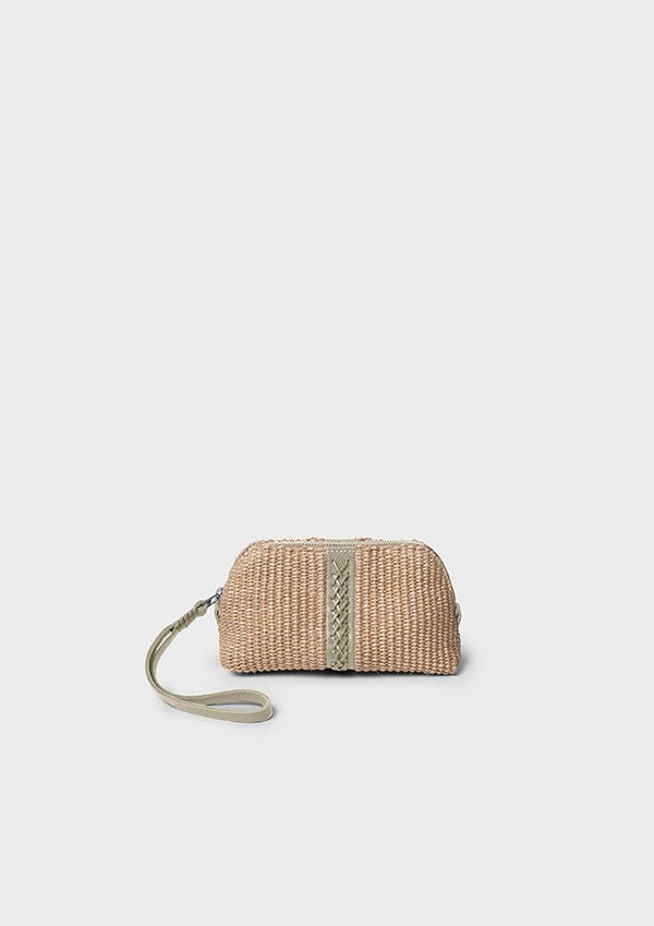 Vanity Cases Callista Crafts APOELLA x Callista Crafts Navarino Straw Vanity Case – Limited Edition Raffia & Leather Bag Beige O/S Apoella