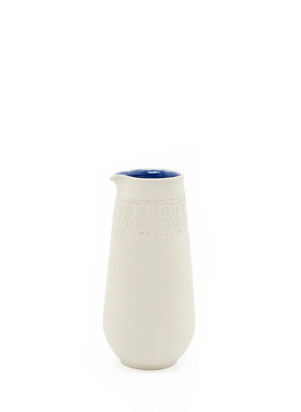 Vases Zeus n Dione Lykithos Vase Yves Klein Blue O/S / Ivory Navy Blue Apoella