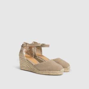 Wedges Castaner Carol 6 Wedge Espadrilles Sand Apoella