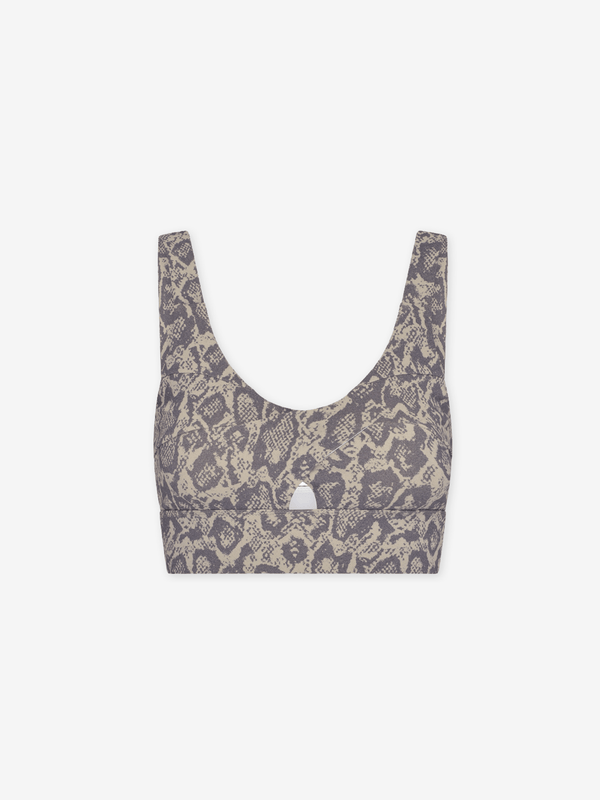 VARLEY Let's Go Staunton leopard-print stretch sports bra