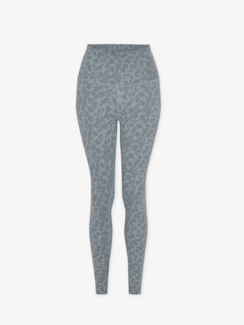 Activewear Varley Let's Move High 25 Leggings XS / Cucumber Blurred Animal Apoella