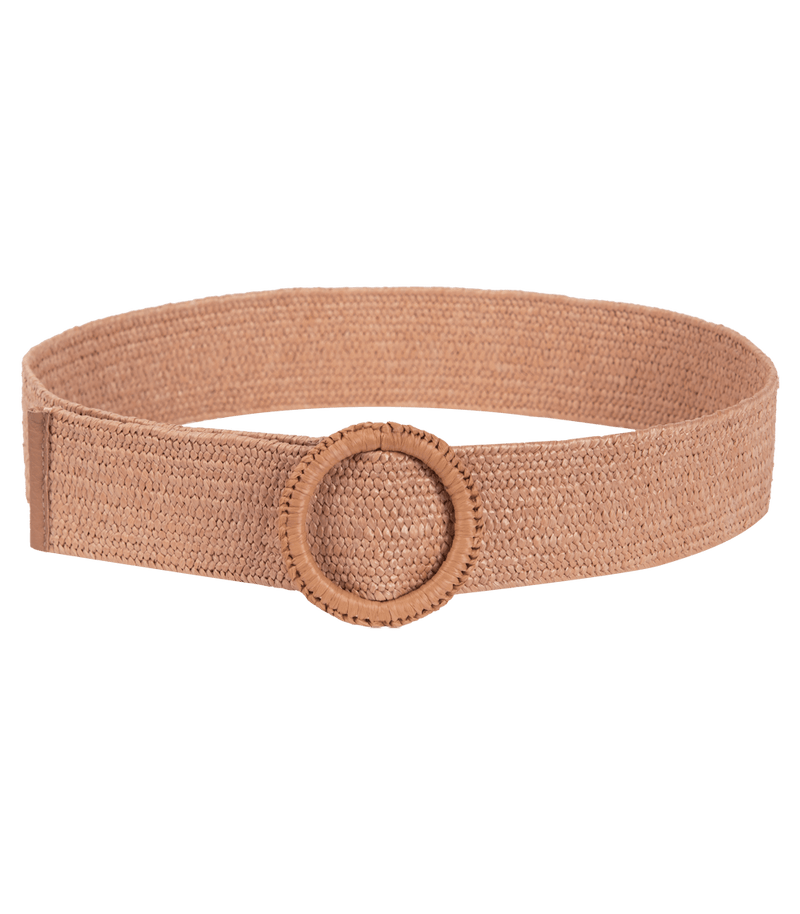 Belt Apoella Raffia Woven Belt O/S / Pink Apoella