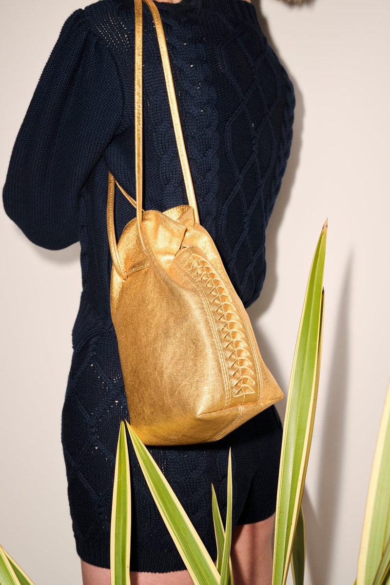 Bucket Bag Park House Toteme Bucket Bag O/S / Metallic Gold Apoella
