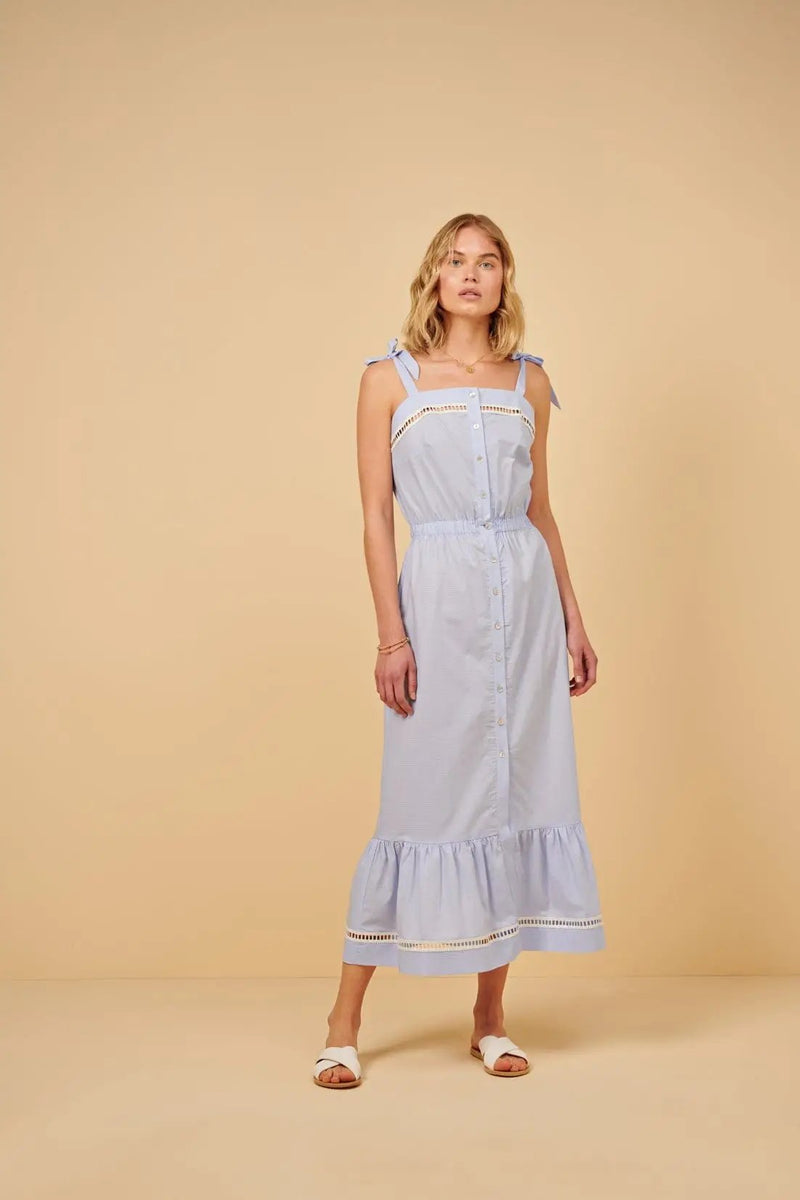 Dress Apoella Abia Poplin Long Dress Apoella