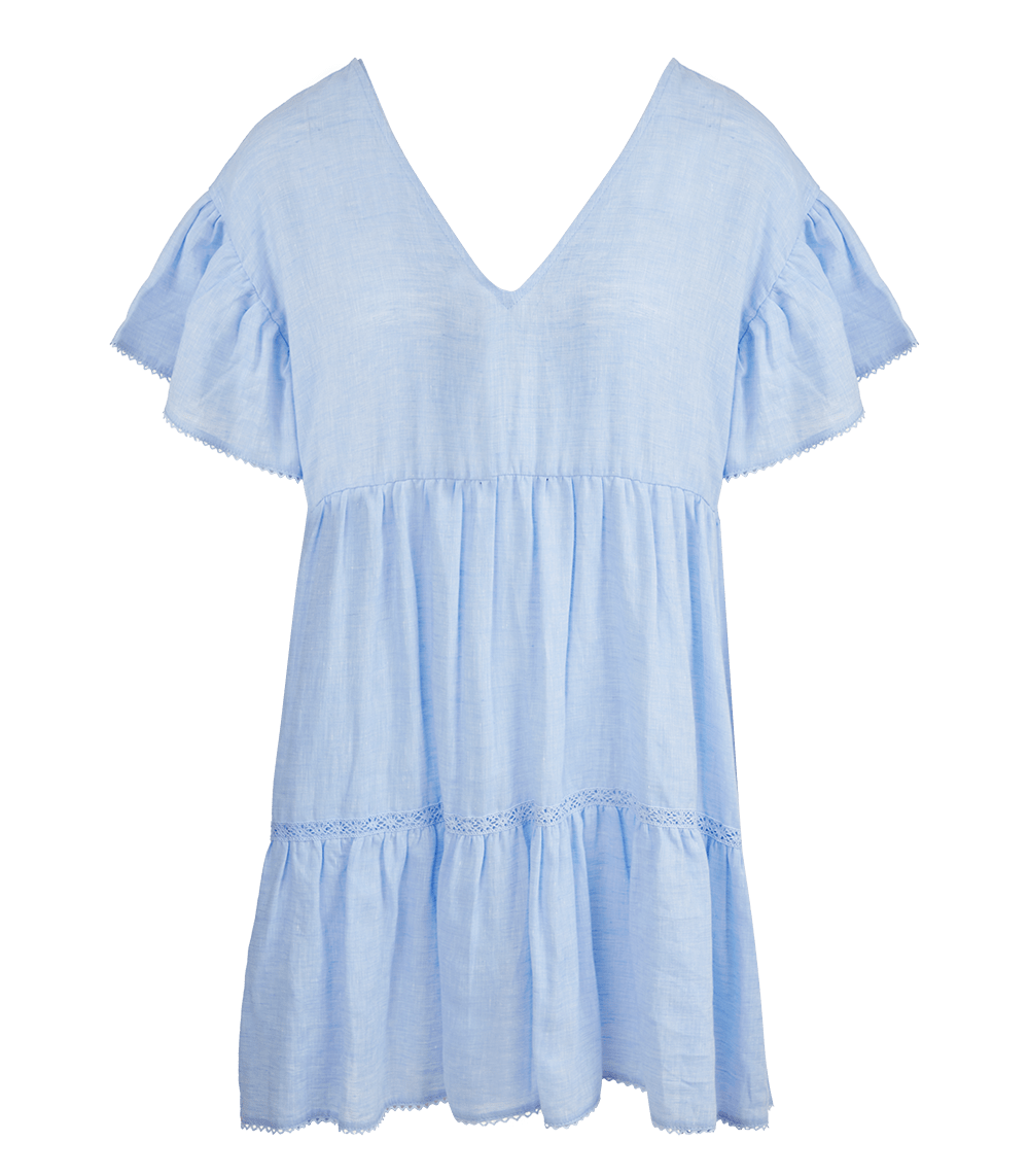 Aliki top wrap dress