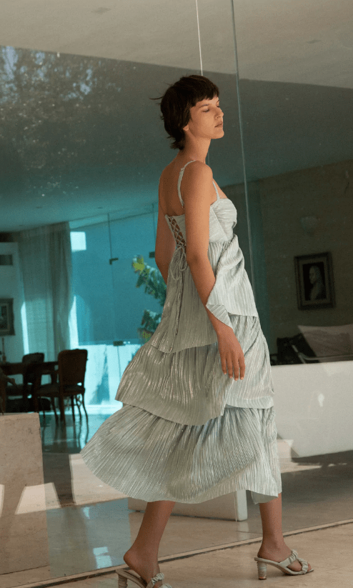 Dress Sabina Musayev Andromeda Long Dress S / Mint Apoella
