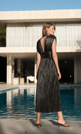Dress Sabina Musayev Lilliana Maxi Dress S / Black Apoella