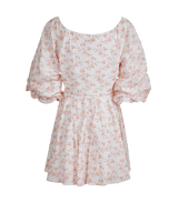 Dresses Caroline Constas Blakely Mini Dress Blush Watercolor Floral Apoella