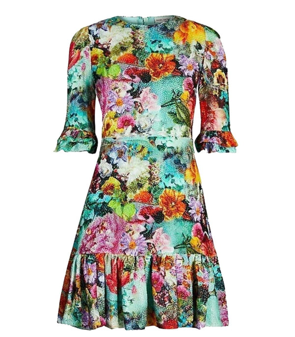 Dresses Mary Katrantzou Millais Short Dress Moody Floral Moody Floral / M Apoella