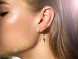 Jewelry Marianna Lemos 4 Star Climber Earrings O/S / Gold Apoella