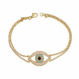 Jewelry Marianna Lemos Blue Eye Bracelet O/S / Blue Apoella