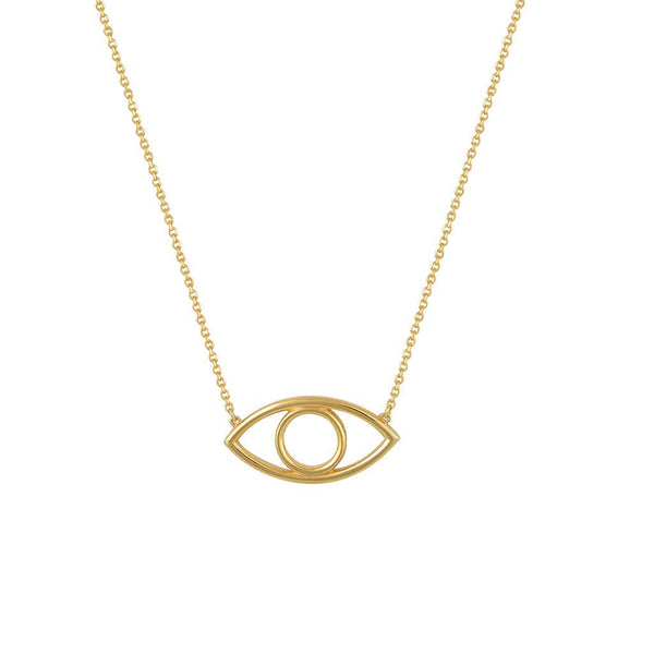 Jewelry Marianna Lemos Iris Eye Necklace O/S / Gold Apoella