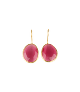 Jewelry Nes Paris Candy Earrings Cat Eyes Pebble Medium Model O/S / Pink Apoella