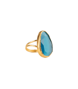 Jewelry Nes Paris Ring Cat Eyes Average Moyens O/S / Light Blue Apoella