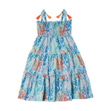 Kids Dresses Marie Raxevsky TIE SHOULDER DRESS CORALS 4y / Corals Apoella