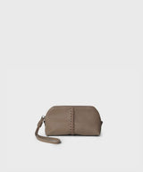 Mini Tote Callista Crafts Vanity Case Grained Leather Brown O/S / Brown Apoella