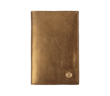 Passport Case Apoella Chalki Passport Case Metallic Leather O/S / Gold Apoella