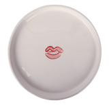 Plates Rhea Kalo Medium Rim Plate Red Kiss Red Kiss Apoella