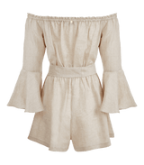 Playsuit Apoella Helectra Linen Off Shoulder Playsuit Apoella