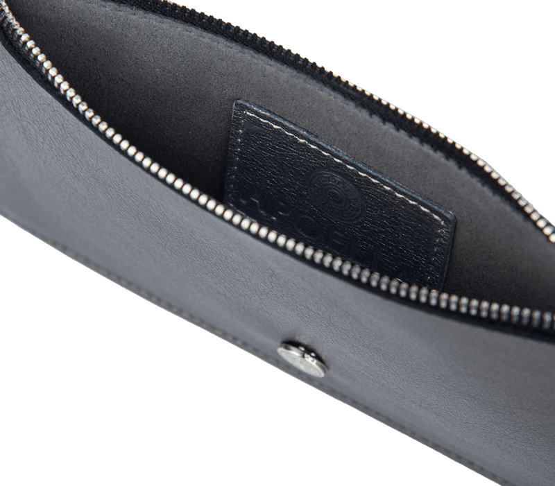 Pouch Apoella Kasos Pouch Meallic Leather O/S / Silver Apoella