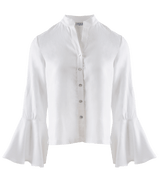 Shirt Apoella Virginia Shirt With Frills S / White Apoella