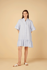 Shirtdress Apoella Chara Ruffle Shirtdress O/S / Sky Apoella