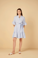 Shirtdress Apoella Chara Ruffle Shirtdress O/S / Sky Apoella