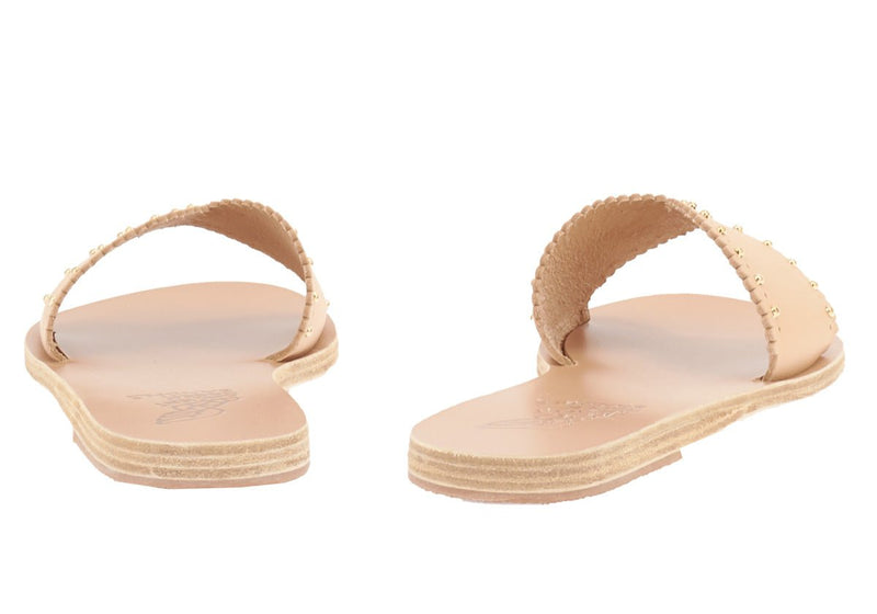 Shoes Ancient Greek Sandals Archaic Slide Sandals Natural Apoella
