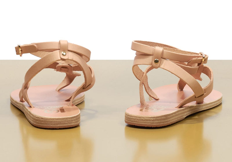 Shoes Ancient Greek Sandals Centaur & Nymph Ankle Strap Sandals Apoella