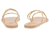 Shoes Ancient Greek Sandals Ekaterini Pearls Sandals Apoella