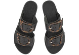 Shoes Ancient Greek Sandals Iaso Buckle Slide Sandals Apoella