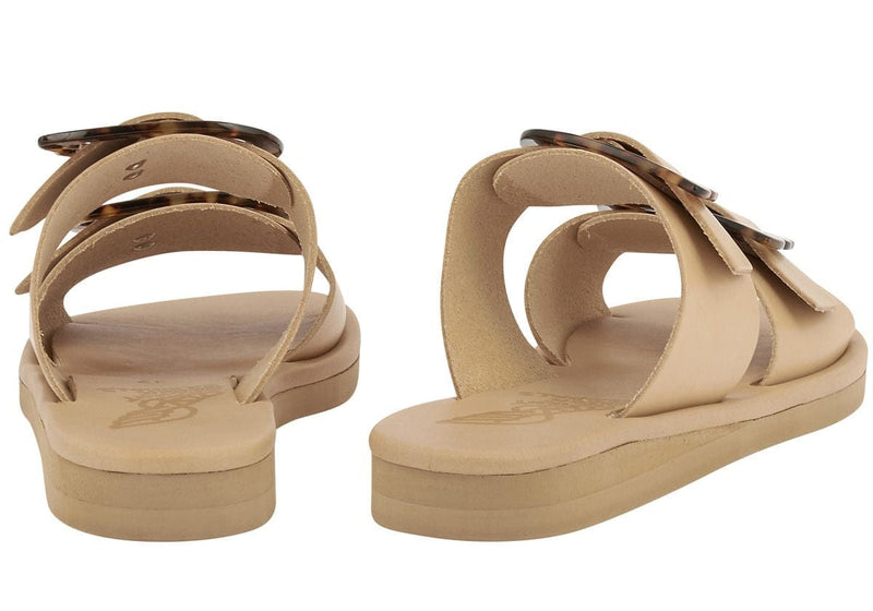 Shoes Ancient Greek Sandals Iaso Buckle Slide Sandals Apoella