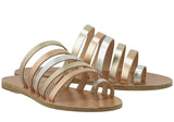 Shoes Ancient Greek Sandals Niki Leather Multi Strap Sandals Apoella