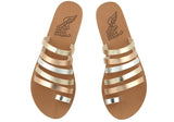 Shoes Ancient Greek Sandals Niki Leather Multi Strap Sandals Apoella