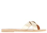 Shoes Ancient Greek Sandals Whitney Slide Sandals 38 / Platinum Apoella