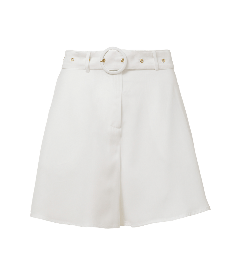 Shorts Apoella Milena Shorts With Belt S / White Apoella