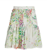 Skirt Sabina Musayev Sardina Mini Skirt Floral White S / Floral White Apoella