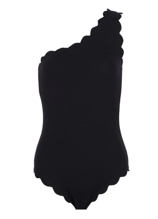 Swimwear Marysia Santa Barbara Maillot One Shoulder One-Piece Black Black / S Apoella