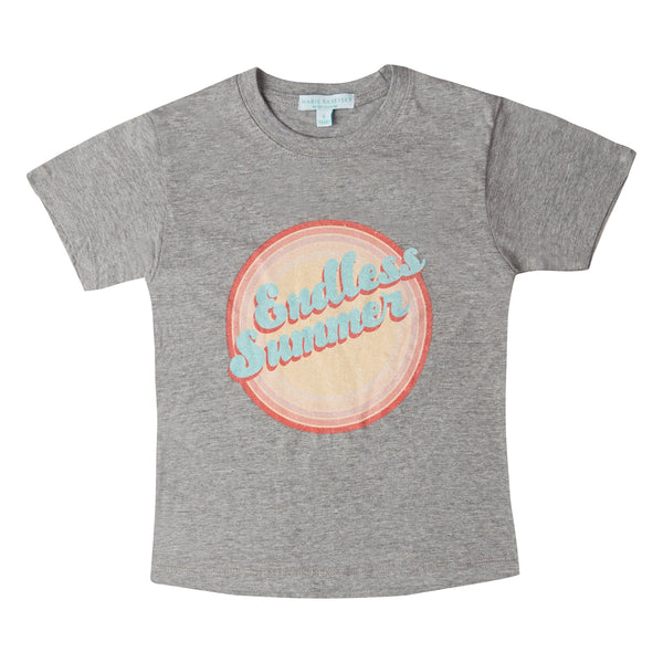 T-shirts Marie Raxevsky ENDLESS SUMMER T-SHIRT GREY 6y / Grey Apoella