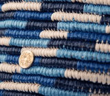 Tote Apoella Karpathos Handmade Knitted Raffia Mini Tote Multi/Blue Multi Blue / O/S Apoella