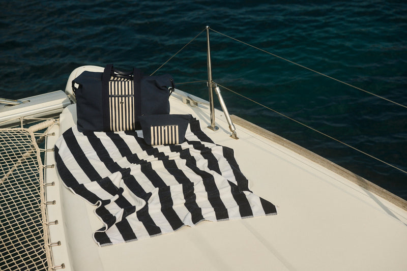 Travel Bag Apoella Riviera Canvas Travel Bag Striped O/S / Navy Apoella